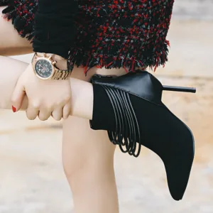 high heels ankle boots